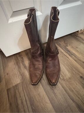 Ariat Brown Leather Women's Western Heeled Boots